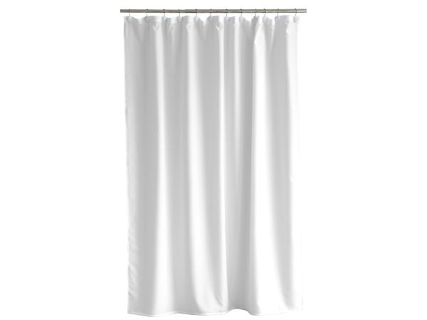 BITZ Södahl Comfort Shower Curtain 180 x 200 cm White