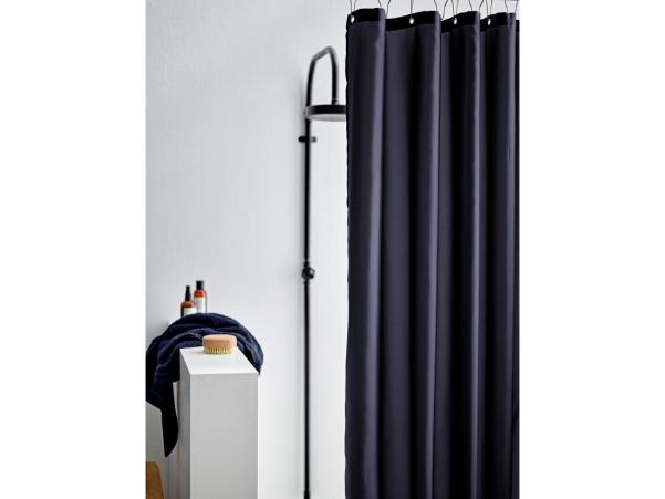 BITZ Södahl Comfort Shower Curtain 180 X 220 Cm Navy Blue
