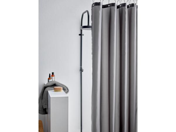 BITZ Södahl Comfort Shower Curtain 180 X 220 Cm Stone Grey