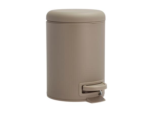 BITZ Södahl Mono Pedal Bin Dia 17 x 25 cm 3 liter Taupe