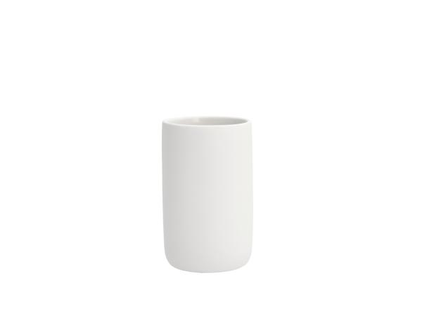 BITZ Södahl Mono Toothbrush holder Dia 6 5 x 11 cm White