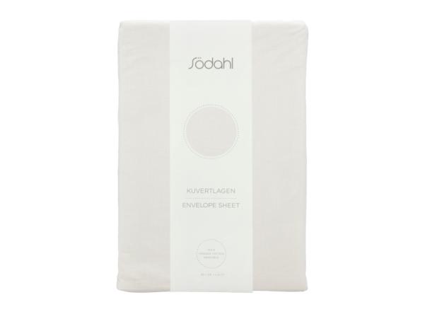 BITZ Södahl Organic Calm Envelope Sheet 90 X 210 X 8 Cm White