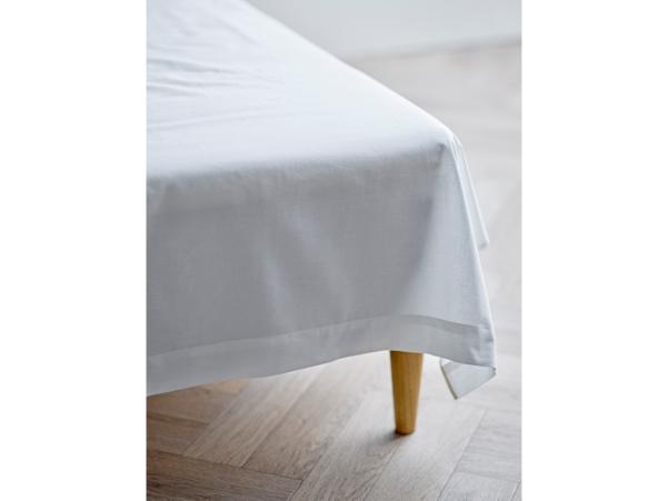 BITZ Södahl Organic Calm Flat Sheet 240 X 260 Cm White