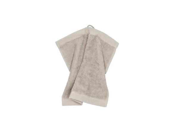 BITZ Södahl Organic Comfort Wash Cloth 30 X 30 Cm Light Grey
