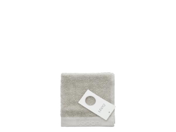 BITZ Södahl Organic Comfort Wash Cloth 30 X 30 Cm Light Grey