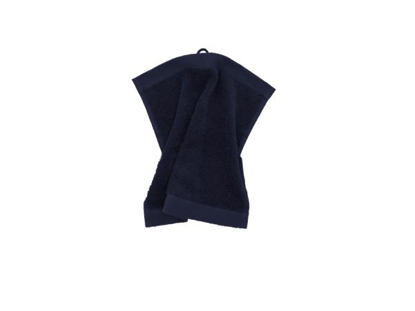 BITZ Södahl Organic Comfort Wash Cloth 30 X 30 Cm Navy Blue