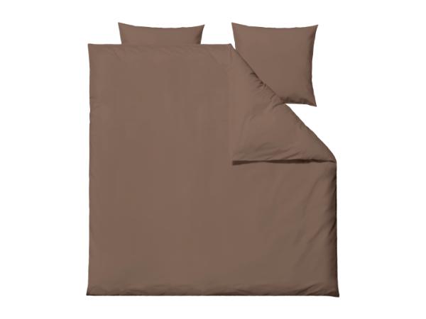 BITZ Södahl organic Crisp Bed linen 200 x 220 cm Taupe
