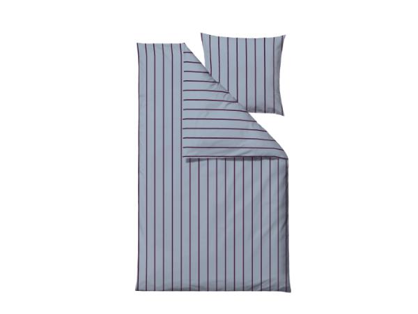 BITZ Södahl organic Echo Bed linen 140 x 200 cm Sky Blue