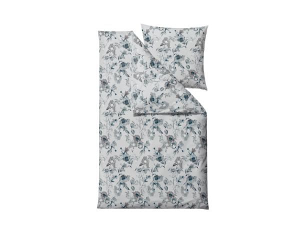 BITZ Södahl organic Flower burst Bed linen 135 x 200 cm Teal