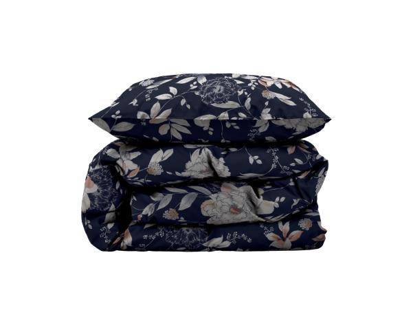 BITZ Södahl Organic Garden Bloom Bed Linen 135 X 200 Cm Indigo