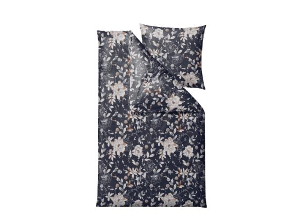 BITZ Södahl organic Garden Bloom Bed linen 135 x 200 cm Indigo