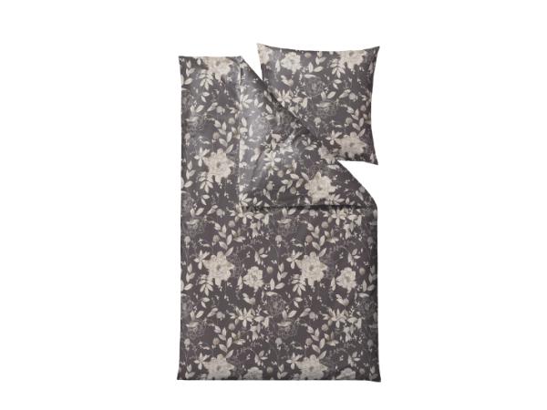 BITZ Södahl organic Garden Bloom Bed linen 135 x 200 cm Grey