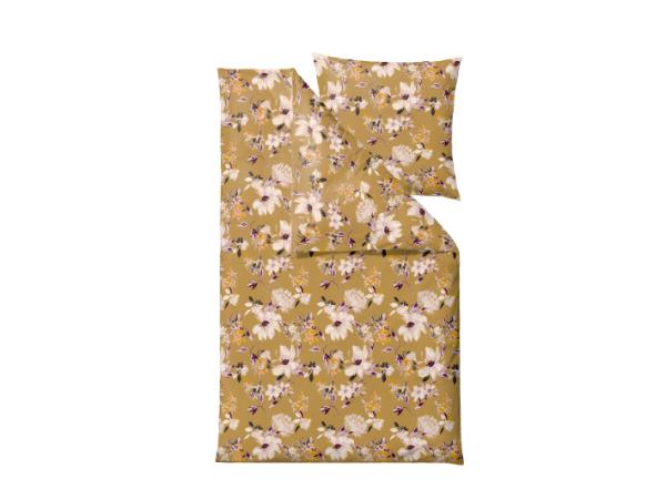 BITZ Södahl organic History Bloom Bed linen DE 135 x 200 cm Golden