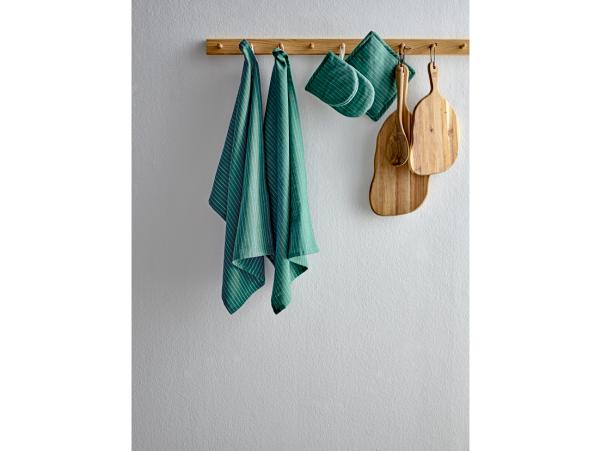 BITZ Södahl Organic Line Pot Holders 20 X 20 Cm 2 Pcs Green