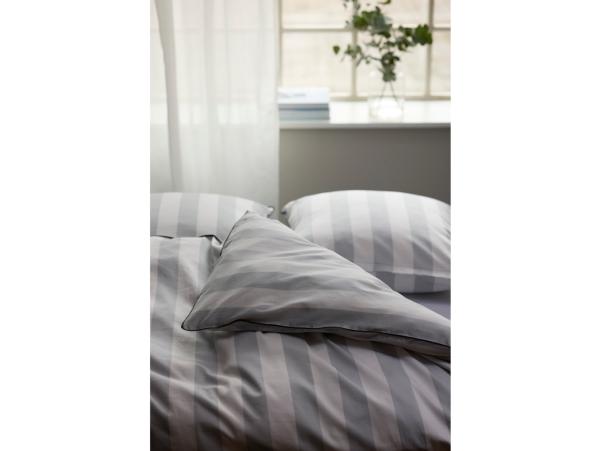 BITZ Södahl Organic Ray Bed Linen 140 X 200 Cm Cloud Grey