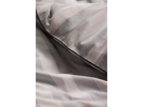 BITZ Södahl Organic Ray Bed Linen 140 X 220 Cm Cloud Grey