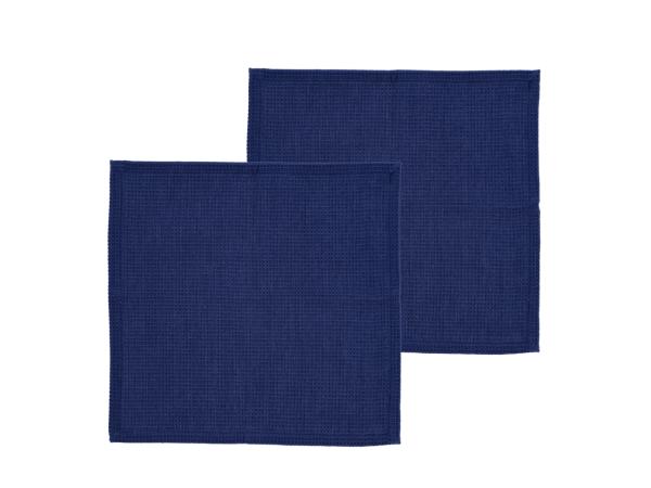 BITZ Södahl organic Spectrum Dish cloth 30 x 30 cm 2 pcs Royal Blue