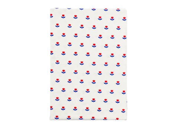 BITZ Södahl Organic Tulip Bed Linen 140 X 220 Cm Royal Blue