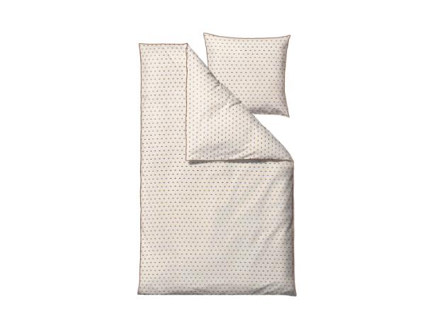 BITZ Södahl organic Tulip Bed linen 140 x 220 cm Yellow