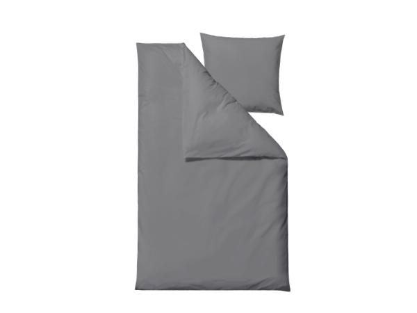 BITZ Södahl organic Whisper Bed linen 140 x 200 cm Stone Grey