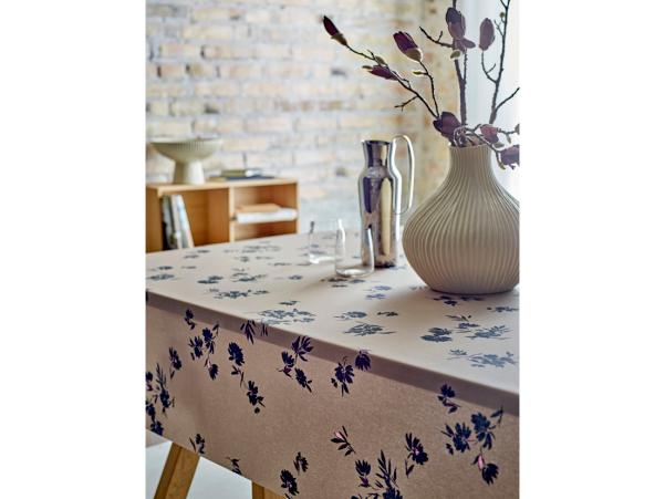 BITZ Södahl Silhouette Acrylic Tablecloth W. Antislip 140 Cm Cloud Grey