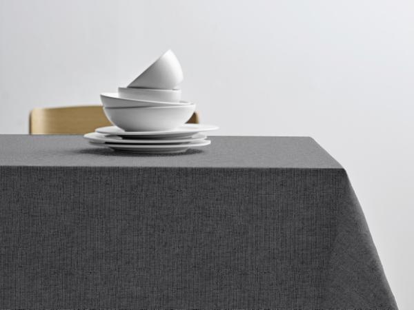 BITZ Södahl Structure Acrylic tablecloth w. antislip 140 cm Ash