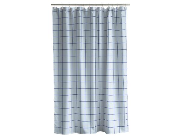 BITZ Södahl Vista Shower Curtain 180 x 200 cm Linen blue