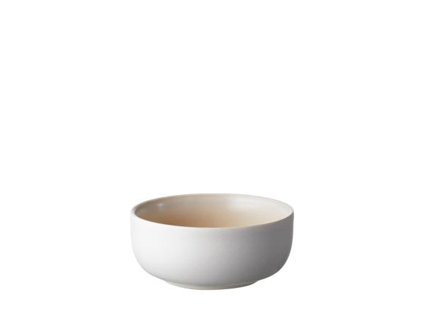 BITZ Studio Round North Bowl Dia 11 cm Matte white/Matte sand