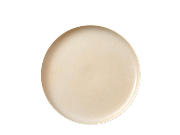 BITZ Studio Round North Dinner plate Dia 27 cm Matte white/Matte sand