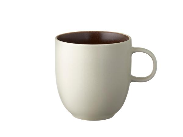 BITZ Studio Round North Mug 33 cl Matte white/Matte bark