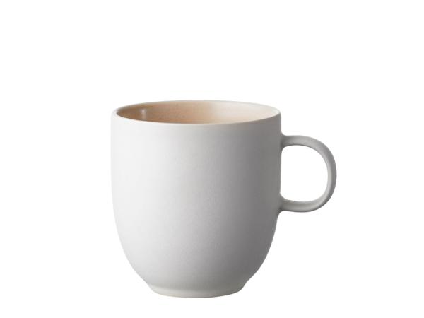 BITZ Studio Round North Mug 33 cl Matte white/Matte sand