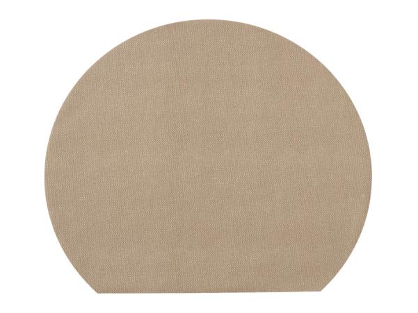 BITZ Studio Round Placemats 4 Pcs. 43 X 36 Cm Bark/Sand