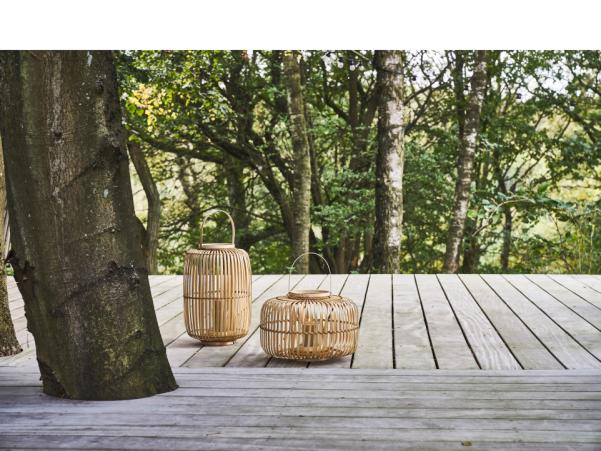 BITZ Villa Collection Alia Lantern Dia 38 X 25 Cm Nature