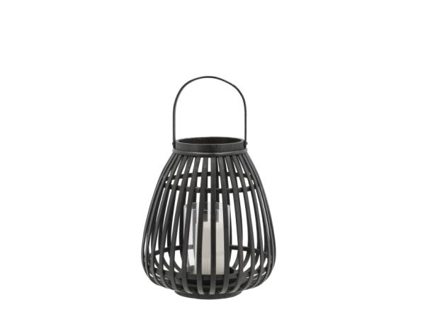 BITZ Villa Collection Asra Lantern Dia. 25 x 30 cm Black