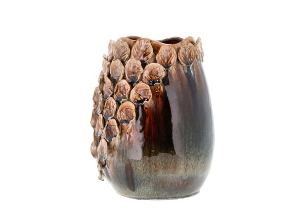 BITZ Villa Collection Aug Vase Dia. 25 X 29 5 Cm Major Brown