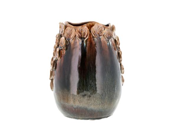 BITZ Villa Collection Aug Vase Dia. 25 X 29 5 Cm Major Brown
