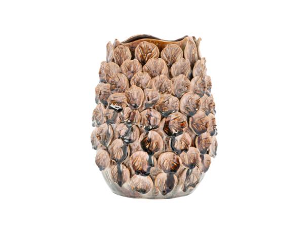 BITZ Villa Collection Aug Vase Dia. 25 x 29 5 cm Major Brown