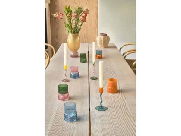BITZ Villa Collection Aurora Vase Dia 16.5 X 30 Cm Rose/Yellow