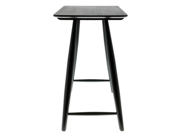 BITZ Villa Collection Bast Desk 100 X 44.5 X 73 Cm Black