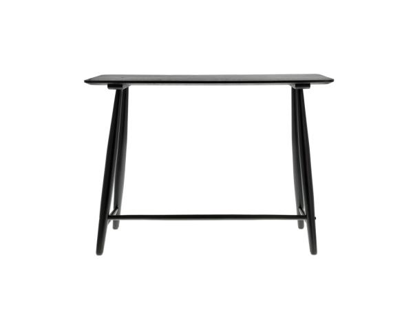BITZ Villa Collection Bast Desk 100 x 44.5 x 73 cm Black