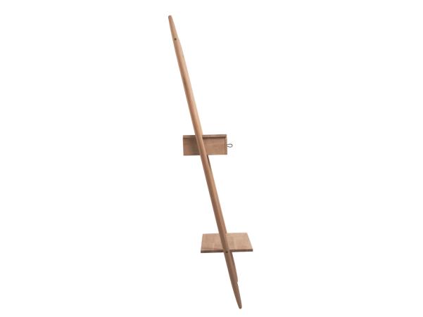 BITZ Villa Collection Ebern Wall Shelf 47 X 170 Cm White Washed