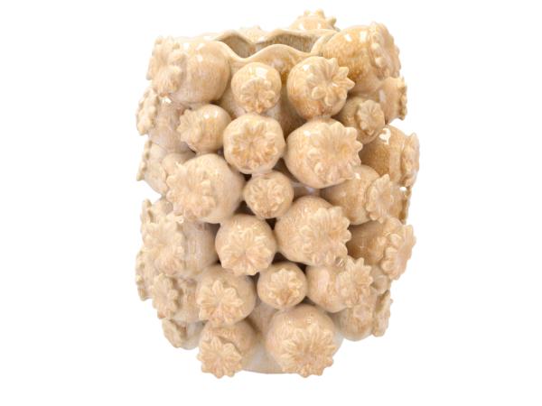 BITZ Villa Collection Elha Vase Dia 23.5 x 32 cm Honey