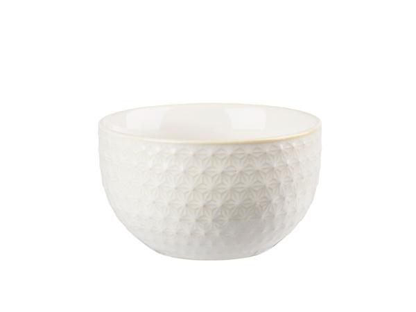 BITZ Villa Collection Elstra Bowl Dia. 12.8 x 7.6 cm Offwhite ass