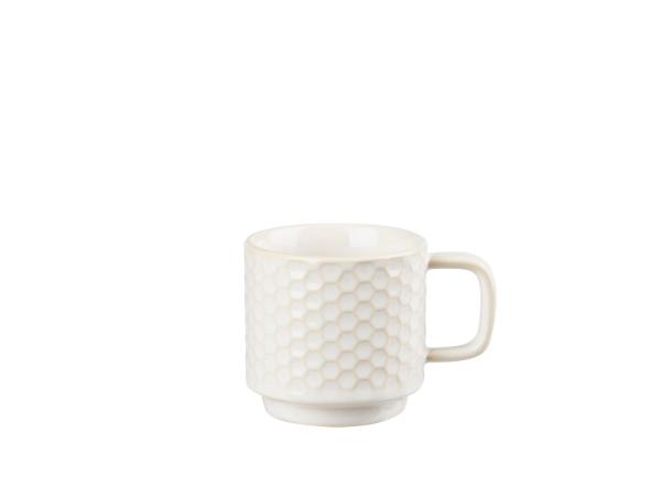 BITZ Villa Collection Elstra Espresso Cup 0.12 Liter Offwhite Ass