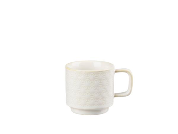 BITZ Villa Collection Elstra Espresso Cup 0.12 Liter Offwhite Ass