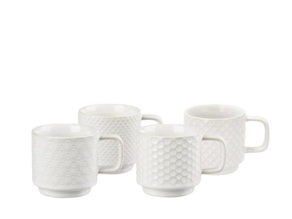 BITZ Villa Collection Elstra Espresso Cup 0.12 Liter Offwhite Ass