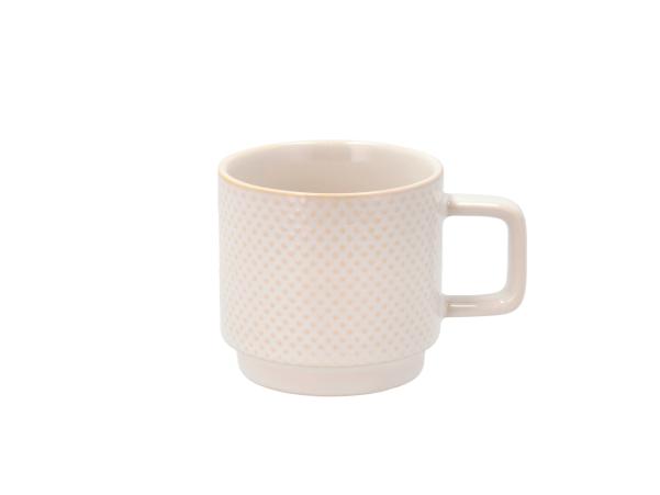 BITZ Villa Collection Elstra Mug 0.3 Liter Offwhite Ass