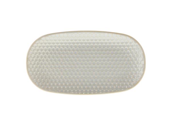 BITZ Villa Collection Elstra Plate 25.5 X 14 X 2.5 Cm Light Blue Ass