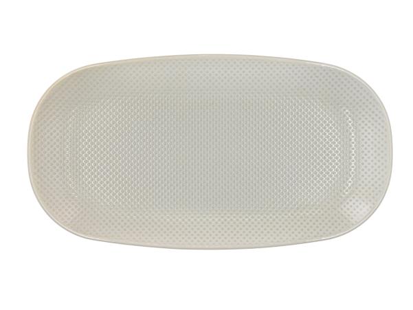 BITZ Villa Collection Elstra Serving Dish 35.5 X 18.8 X 3.5 Cm Light Blue
