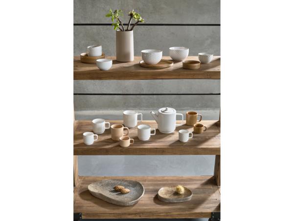 BITZ Villa Collection Elstra Teapot 1.05 Liter Offwhite